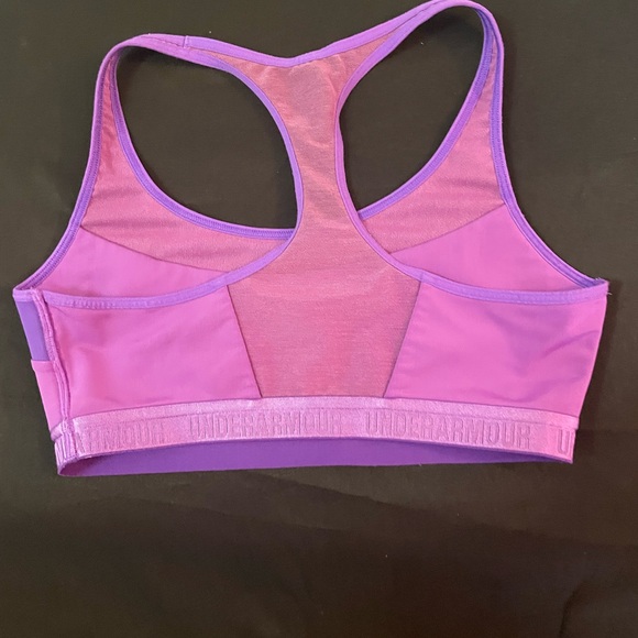 Under‎ Armour Purple Racerback Sports Bra - Picture 2 of 6
